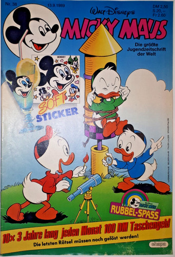 Micky maus heft 38 - heft, vom