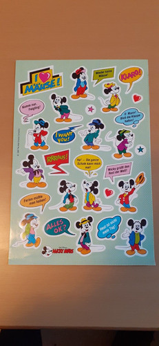 Aufkleber vintage micky maus - aufkleber,