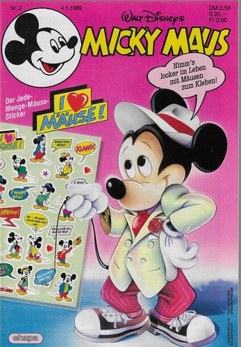 Micky maus 1989 - maus, /