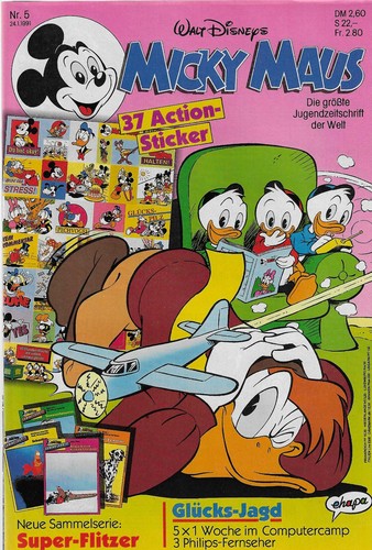 Micky maus 1991 mit - maus, nr.5