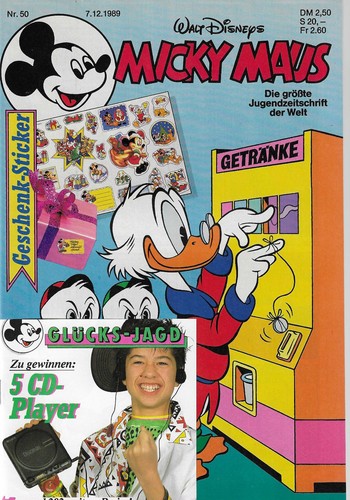 Micky maus 1989 - /, mit