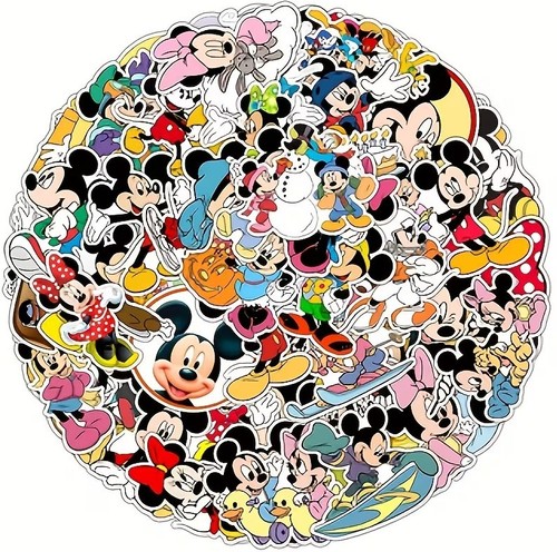 50x disney sticker deko - 50x,