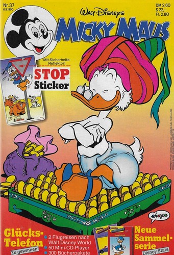 Micky maus 1990 - nr.37, /