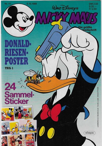 Micky maus 1989 mit - maus, nr.41