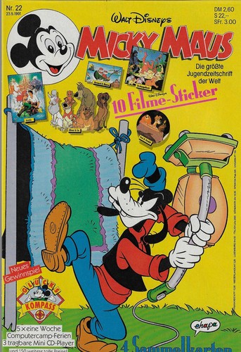 Micky maus 1991 mit - nr.22,