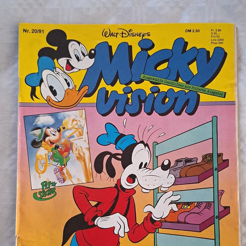 Disney mickyvision 20 91 - mickyvision, 20/91