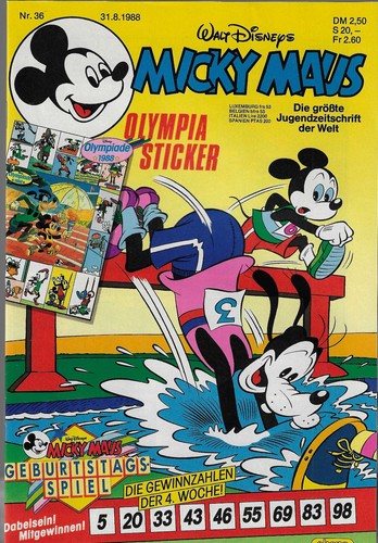 Micky maus 1988 - /, mit