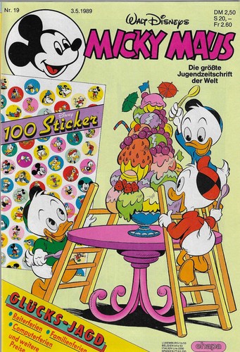 Micky maus 1989 - maus, mit