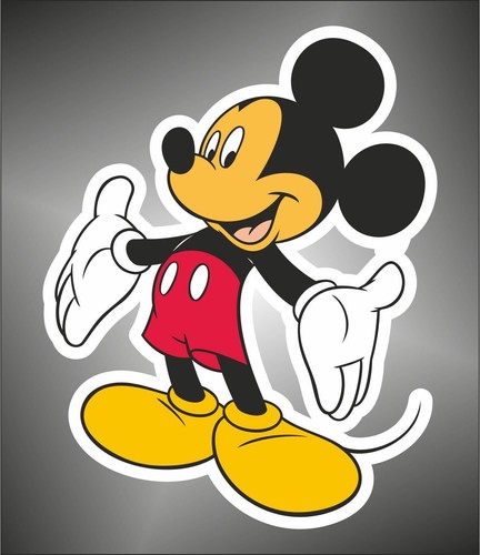 Aufkleber micky maus - micky,