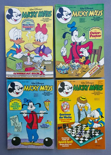 Hefte micky maus 83 mit - micky, jg.83
